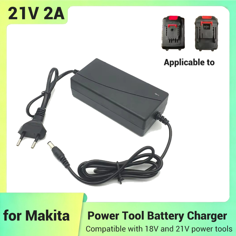 21V 2A Power Tool Charger AC 1 - đánh giá và giá Brushless Cordless Electric Drill 18V