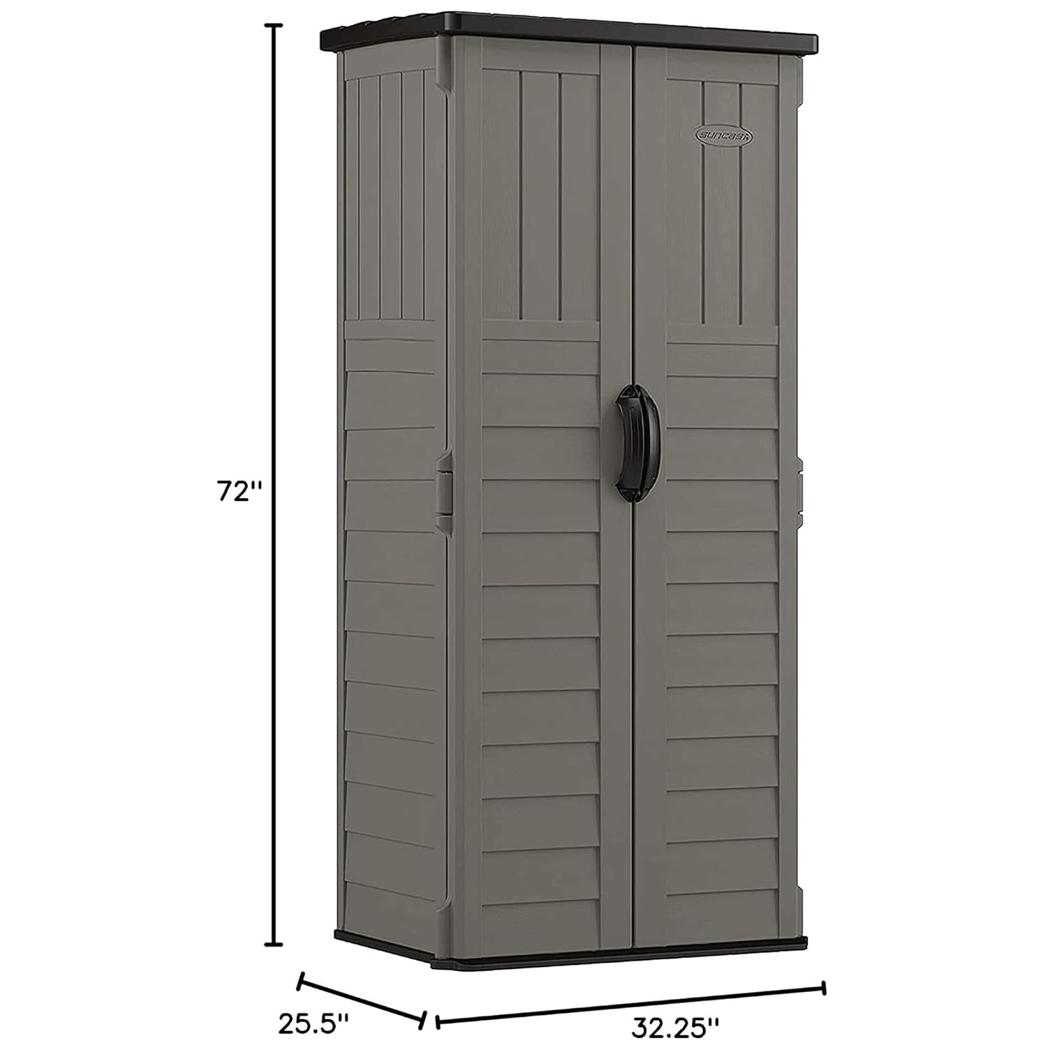 Vertical Storage Shed 22 Cu Ft - đánh giá và giá Garden Tools
