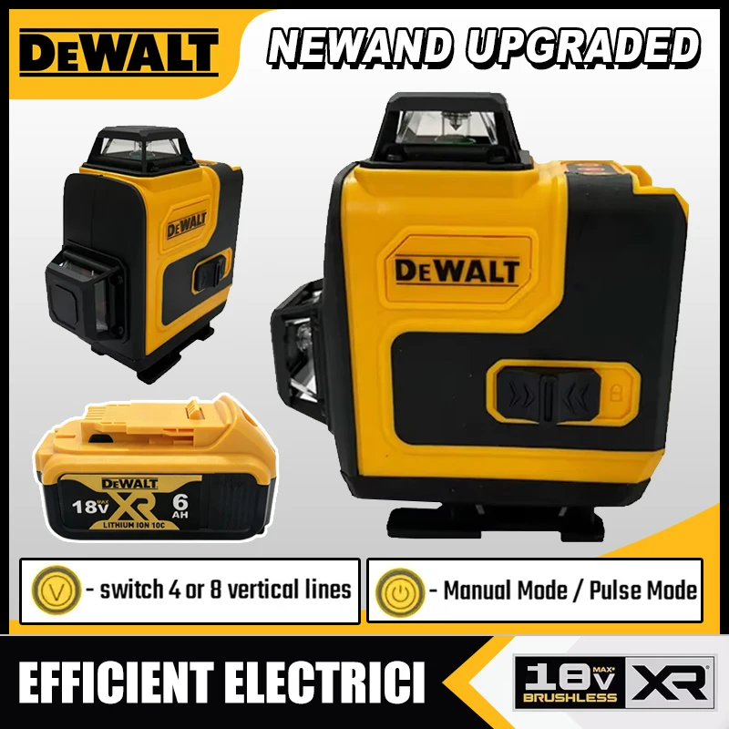 Dewalt Laser Level 360 Green 1 - đánh giá và giá Laser Level 16 Lines 4D Green