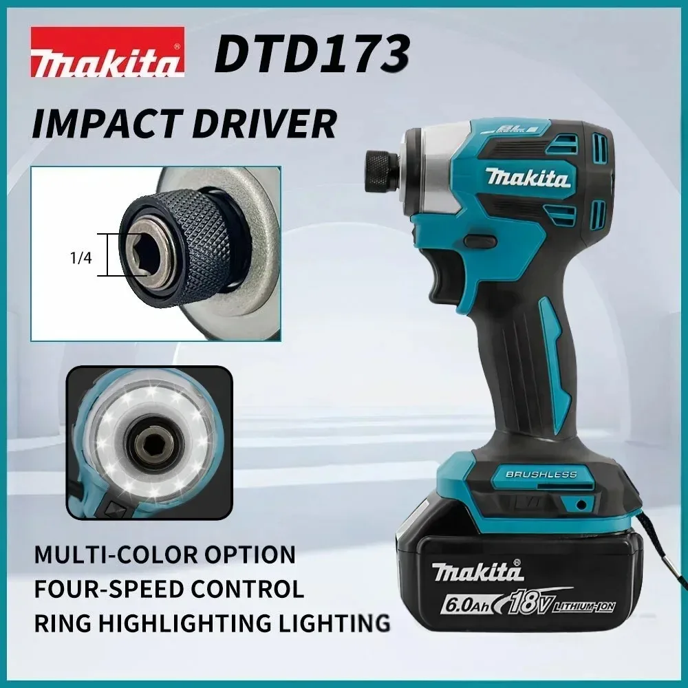 Makita DTD173 18V Cordless Bru - đánh giá và giá Brushless Cordless Electric Drill 18V